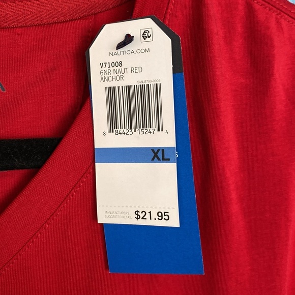 Nautica Red Short Sleeve Tee - Picture 3 of 4